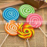 Handmade Sugar Fruit Rainbow Stick Lollipop Hard Sweets Candy thumbnail-1