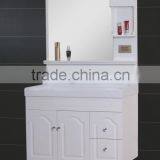 Antique White Gloss Vanity Unit Bathroom Cabinet thumbnail-5