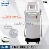 3 Handles Nd Yag Laser Hair Removal Beauty Machine Skin Spot Remover Machine Ipl Hair Removal Machine thumbnail-1