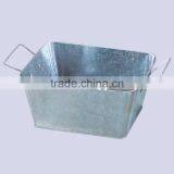 OEM Wholesale Square Tin Barrel/pail With Handle Beer Barrel Empty Barrel Wine Barrel