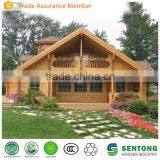 Natural Leisure Prefab Wooden House/Villa for Sale thumbnail-1