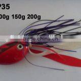 Lead Fishing Lure Fishing Rubber Jig thumbnail-1