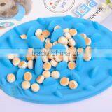 Interactive Anti Gulp Silicone Pet Bowl Slow Feed Dog Bowl thumbnail-5