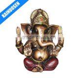 Lord Ganesh Ganpati Lord of Good Luck Bronze Color thumbnail-1