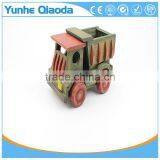 Dumper Truck Wooden Toy Vehicle Encourages Hours of Imaginative Play thumbnail-1