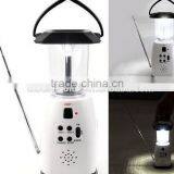 Solar Power and Emergency Crank Solar Lantern &solar Chargers Solar Powder FM Radio Solar thumbnail-2