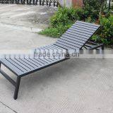 Leisure Outdoor Plastic-wood Sun Lounger thumbnail-3
