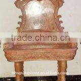 Flower Carved Stone Basin thumbnail-1