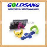 2016 Hot Selling Silicone Mobile Phone Holder Can Print Customized Logo thumbnail-3