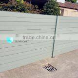Weather Resistant Wpc Fence for Outdoor Decorative Garden Fencing in Europe Style,180*180cm Fence Panels,better Than Pvc Fence thumbnail-3