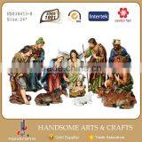 24 Inch Outdoor Decoration Jesus Birth Christmas Crib Nativity Set Statues thumbnail-1
