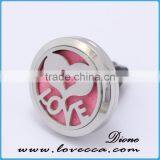 Stainless Steel Aromatherapy Diffuser Locket for Car, Car Vent Clip Diffuser, Car Freshener Clip thumbnail-5