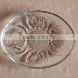 Glass Plate/Glass Dinner Plates/wholesale Clear Glass Plates thumbnail-3