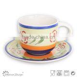 Cup Saucer Silk Screen High Quality Modern Design Top Sale Whloe Sale thumbnail-4