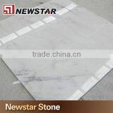 Newstar East White Cut To Size Floor Marble Stone Tiles thumbnail-2