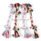 Small Spot Wholesale Selling Pet Dog Rope Toys 16cm Double Knot Woven Cotton Rope Molar Tooth thumbnail-2