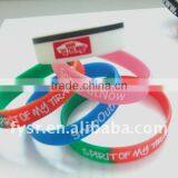Hot Sell Printed Silicone Bracelet thumbnail-1