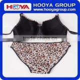 5% Spandex And 95% Polyester Sexy Fancy Bra Panty Set thumbnail-6