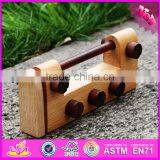 2016 New Design Children Wooden Lock Toy W02A167 thumbnail-5
