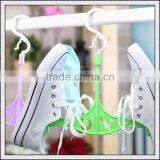 Customized High Quality Multifunction Plastic Hanger for Shoes Socks New Design Hanger Made in China thumbnail-3