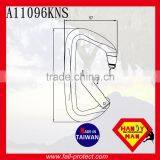 25KN D Type Straight Gate Aluminum Carabiner For Mountain Climbing thumbnail-2