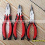 YF416 American Style Double Color Handle Combination Plier With Fine Polished thumbnail-1