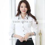 Custom Made Cotton Shirt for Office Lady 2016 thumbnail-5