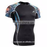 2016 Men Sportsware Running T-shirt Short Sleeve thumbnail-2