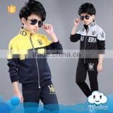 AS-449B Sports Style 2017 Children Boys Clothing Sets Fashion Kids Clothes