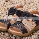 Zm35582a Summer Kids Sport Shoes New Designs Leather Flat Sandals thumbnail-4