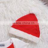 S60686B New Babys Cotton Bodysuits Climbing 2 Pieces Clothing Sets Short Sleeve Romper+ Hat thumbnail-3