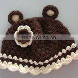 Lovely Cotton Crochet Beanie Hat for Baby