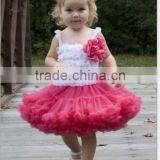 Xmas Charming Girl Fluffy Pettiskirt Fashion Sweet Chevron Girls Pettiskirt Wholesale thumbnail-5