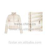 Woman Nylon White Duck Down Jacket thumbnail-2