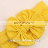 Dupioni Silk Baby Headband Kids Hair Accessories With Lace Rhinestone thumbnail-2