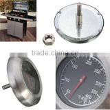 High Quality Barbecue BBQ Smoker Grill Stainless Steel Thermometer Temperature Gauge 60-430 thumbnail-2