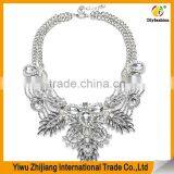 The New European and American Big Colorful Fashion Jewelry With Leaf Shape and Diamond thumbnail-3