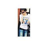 Wholesale Hot Sale Womens T-shirts,Printed Tees Tops,Fashion Korean thumbnail-1