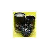 Customized Black Non-toistic Rigid Cardboard Telescoping Paper Tube Box for Gift Packing