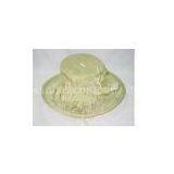 Casual, 2 Layers Party Sinamay Hat For Women Trimmed With Organza, Feathers and Sinamay thumbnail-1