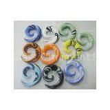 45 Gauge Spiral Glass Piercing Body Jewelry Navel 11.2mm For Party thumbnail-1