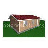 Seismic Resistance Two Bedroom Light Steel Framed Modular Homes , Prefab House