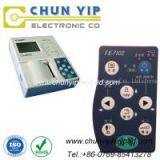 Tactile Buttons Graphic Overlay Membrane Switch for Medical Application