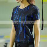 Top Selling Special Design Double Coloers Yoga t Shirt From Manufacturer thumbnail-1
