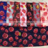 // Animal Viscose Scarf// Big Flower Printed Scarf // thumbnail-1