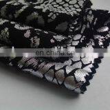 Winfar Textile Hot Sell 94% Polyester 6% Spandex Women Dress Python Silver Foil Scuba Print Knit Fabric thumbnail-3