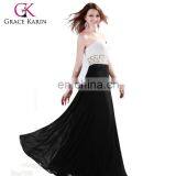 2015 Grace Karin New Design Sexy Sweetheart Sleeveless Long Chiffon Plus Size Evening Dress CL4429 thumbnail-1