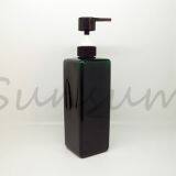 Black Color Rectangle Shower Gel Hair Care Products Shampoo Bottle thumbnail-2
