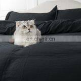 2020 China Made Black Water Wash Microfiber Full Queen Size Bedding Set Duvet Cover thumbnail-6