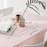 RAWHOUSE Design Rectangle Cotton Withe Gray Canvas Dining Table Runner thumbnail-6